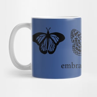 embrace change butterfly 3 Mug